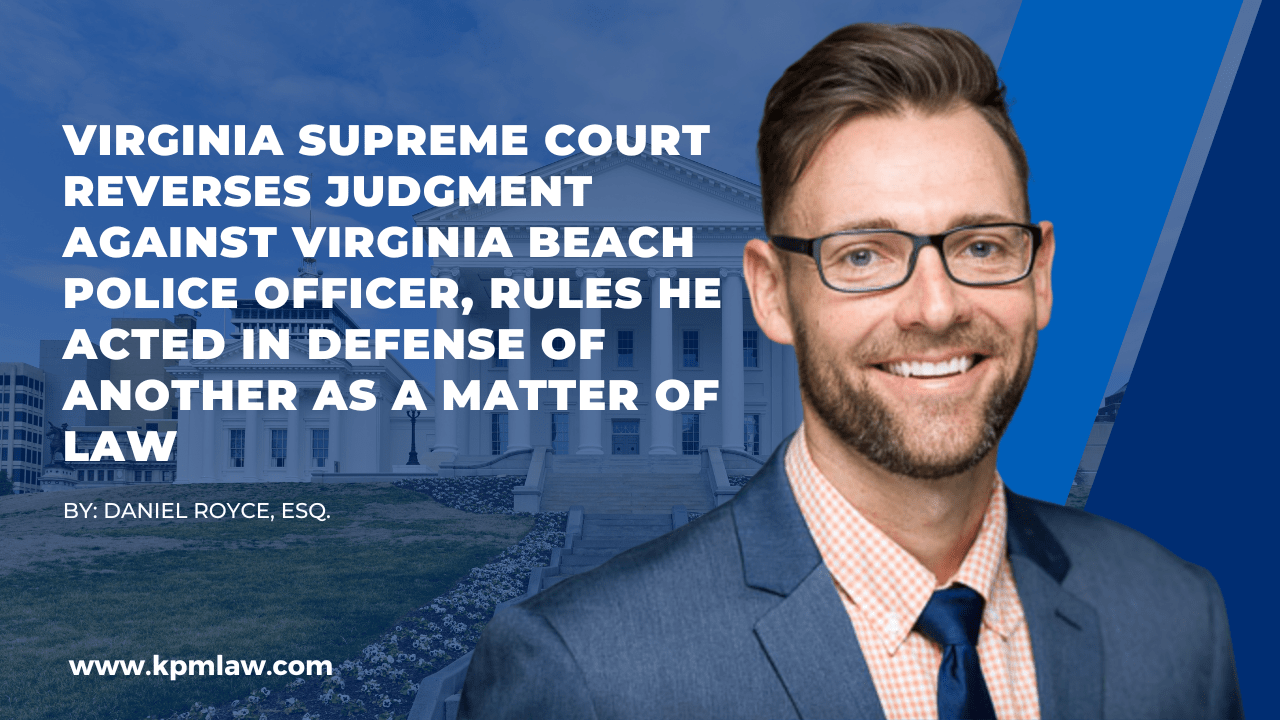 Virginia Supreme Court Reverses Judgment Against Virginia Beach